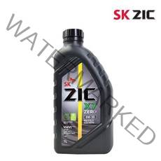 지크제로 ZIC X7 ZERO 0W30 가솔린 합성 엔진오일 PAO API SP -1L, ZIC X7 ZERO 0W30-가솔린 1L