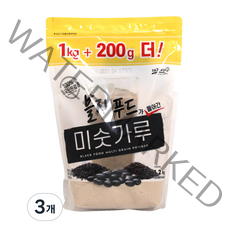 태광선식 블랙푸드가 들어간 미숫가루, 1.2kg, 3개