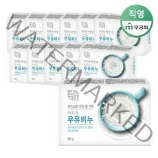 무궁화 [자연미인] 우유비누 100g x 12개, 1세트