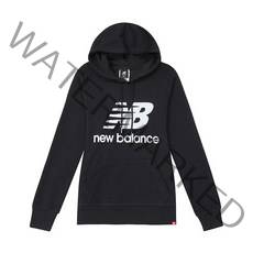 뉴발란스 뉴발란스 NB 에센셜 후드티 여자 후디 WT03550-BK