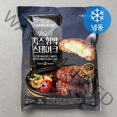 애슐리 치즈 함박 스테이크 2인분 (냉동), 360g, 1개