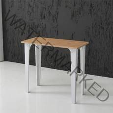 제우스가구 DIY 800 x 400 입식책상, 내추럴