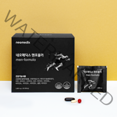 네오메딕스 맨포뮬러 쏘팔메토 옥타코사놀 코큐텐 남성 전립선 건강 1개월 30포, 1개