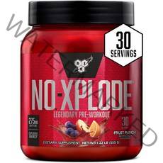 BSN 노익스 1.2lb 노익스부스터 포도 NOXplode 노익스플로드 30회, Fruit Punch, 30 Servings (Pack of 1), 1개