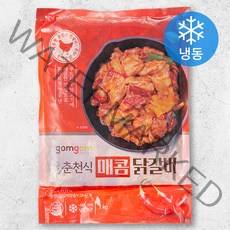 곰곰 춘천식 매콤 닭갈비 (냉동), 1kg, 1개