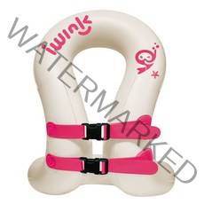 아이윙크 넥튜브 부력 조끼 25kg, 화이트 + 스노쿨링