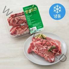 생생포크 한돈 무항생제 인증 LA갈비 구이용 (냉동), 600g, 1팩