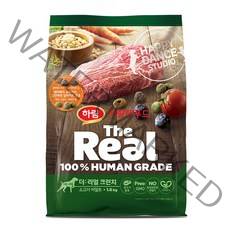 하림펫푸드 더리얼 크런치 어덜트 강아지사료, 소, 1.6kg, 1개