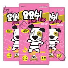 요요쉬 배변패드 논슬립 50매 X 3P, 요요쉬 논슬립 3P