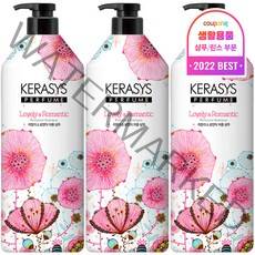 케라시스 러블리 앤 로맨틱 퍼퓸샴푸 꽃향, 3개, 980ml