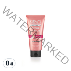 케라시스 어드밴드스 헤어팩 피치앤로즈, 8개, 300ml