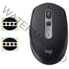 로지텍 M590 멀티 디바이스 무소음 무선 마우스 M-R0064 + 마우스 피트 2p 세트, 그래파이트(마우스), M-R0064(마우스)