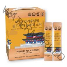 개성고려삼인 6년근 고려홍삼정 골드영지 농축액 스틱 12g x 100p, 1세트, 1200g