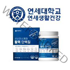 연세헬스케어 활력 단백질 1통 류신 순수 유청 분말 파우더 동물성 식물성 연세, 8일 x 1통, 1개