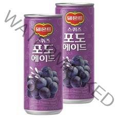 델몬트 스퀴즈 포도 에이드, 240ml, 30캔