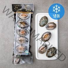 다복수산 CAS로 급냉한 전복 5미 (냉동), 225g, 1팩