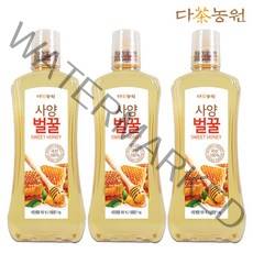 다농원 사양벌꿀 1kgX3개, 1kg, 3개