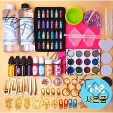 레진공예세트 올인원 레진아트 패키지 크리스탈레진 에폭시, 입문 세트