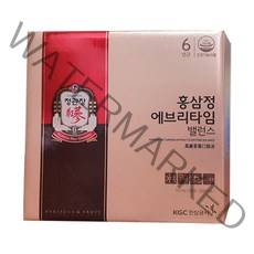 정관장 홍삼정 에브리타임밸런스 벌크 (쇼핑백 동봉), 30포, 10ml