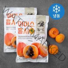 감미인 아이스홍시 탈피 (냉동), 1kg, 2개