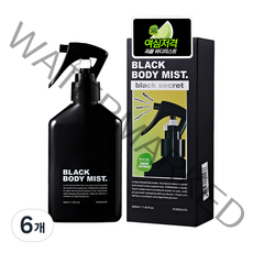 포르맨즈 블랙 바디미스트 허브시트러스향, 220ml, 6개