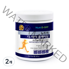 뉴트리디데이 플래티넘 파이널 단백질 파우더, 360g, 2개