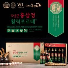 고려홍삼원 6년근 홍삼정 활력 포르테 홍삼농축액 앰플 20ml x 10병, 3박스, 200ml