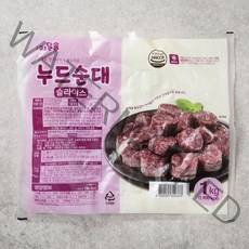 달솔 누드순대 슬라이스, 1kg, 1개