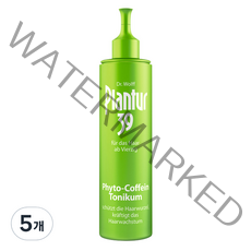 플란투어39 파이토 카페인 모발 토닉, 200ml, 5개
