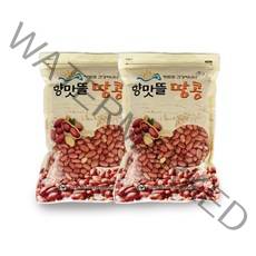 [향맛뜰] 여주 볶음땅콩 300gx2봉 고소한 국내산 땅콩, 2개