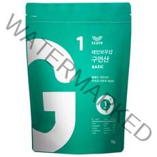 레인보우샵 구연산 베이직 소독 세정제, 1kg, 1개