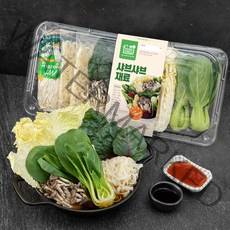 프레시밀 샤브샤브재료, 880g, 1팩