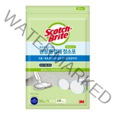 3M 무선 물걸레 청소기용 물걸레 청소포 베이직 210mm, 30매