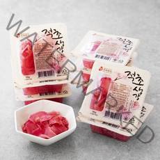 주비푸드 오이시 감초생강 적색, 80g, 8입