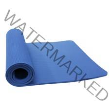 고무나라 TPE 모노컬러 요가매트 10mm, 블루
