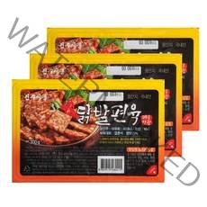 진주식품 닭발편육 300g 3팩