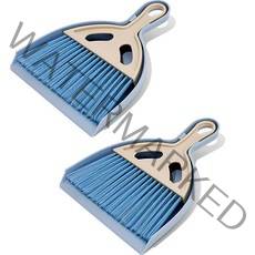 생활공식 틈새청소 미니 빗자루 세트 블루, 2세트