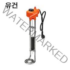 유건 온수히터 3KW (자동) 500mm 돼지꼬리히터 참좋은