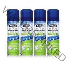 쉬크 쉐이브가드 센서티브 라임폼 220ml X 4개