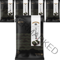 정담김 정담 구운 곱창김 14g x 5p, 5개