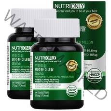 뉴트리온리 프리미엄 여주환 미네랄 플러스, 70g, 2개