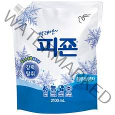 피죤 섬유유연제 블루비앙카향 리필, 2.1L, 1개