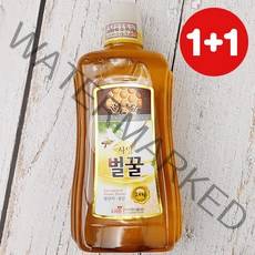 1+1 두레원 사양벌꿀 2.4kg (총2개)