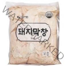 달구지 대용량 돼지 생막창 1kg, 1팩