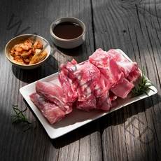 생생포크 한돈 1등급 등갈비 구이 찜용 (냉장), 1.4kg, 1팩