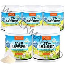 본트비 산양유 프로틴 밸런스, 5통, 420g