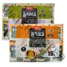 동원 올리브유김16봉 + 들기름향김16봉 (32봉), 32봉, 32개