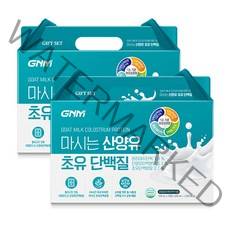 [단백질음료] 마시는 초유 산양유 단백질 프로틴 단백질보충제 쉐이크 / 칼슘 저분자 피쉬콜라겐 프락토올리고당 함유, 2박스