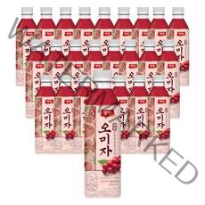 양반 오미자 음료, 24개, 500ml