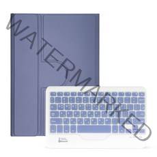 삼성 갤럭시탭 S6라이트 lite 10.4 콤비 회전 블루투스 키보드 S펜수납 북커버 케이스 p610 p615, 라벤더